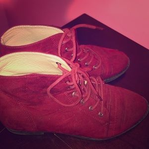 Red booties